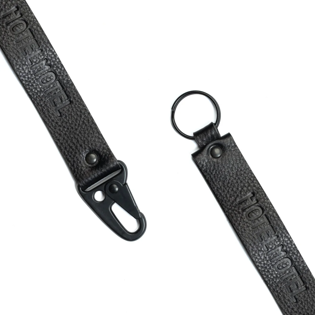 Leather key chain handmade in Montreal Canada — ATELIER